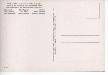 Ansichtskarte Grüße aus der Wachau - Mehrbildkarte